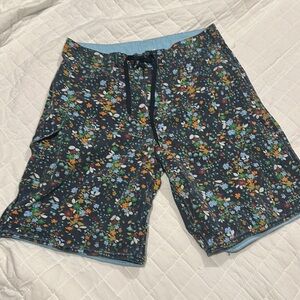 Quiksilver Multicolor Floral Swim Shorts